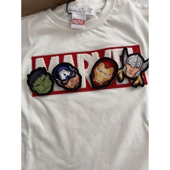 NwT Zara Marvel Size 6 Long Sleeve Shirt - Picture 7 of 9